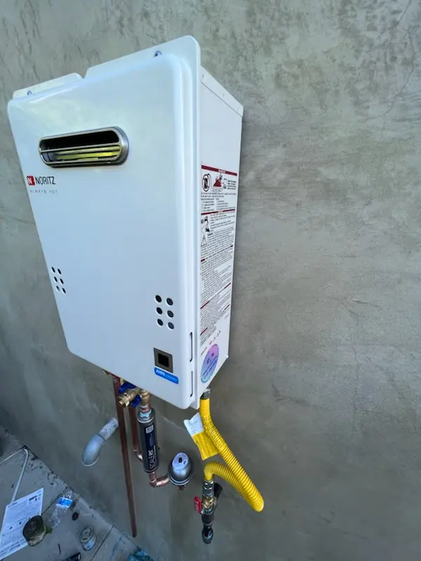 Tankless water heater installation for Kinnelon homes