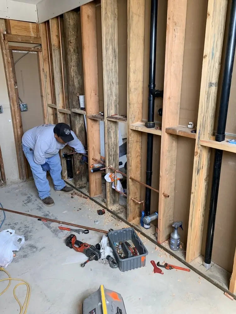 Commercial rough-in plumbing for Gas Line Repair in Kinnelon